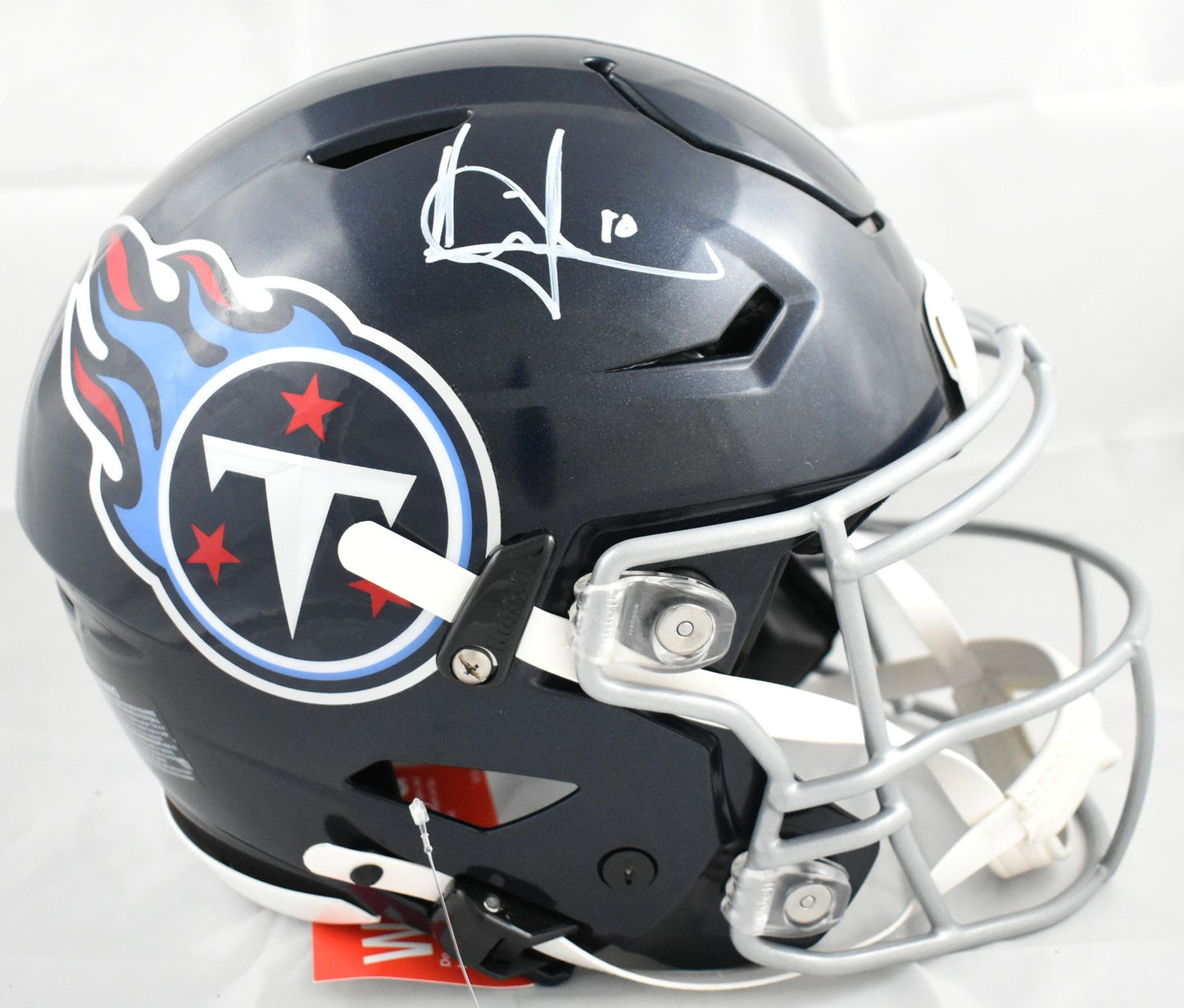 Vince Young Autographed Tennessee Titans Full Size Riddell Speedflex Helmet