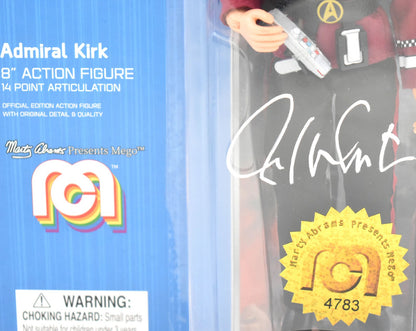 William Shatner Signed Captain Kirk Star Trek 8" Action Figure