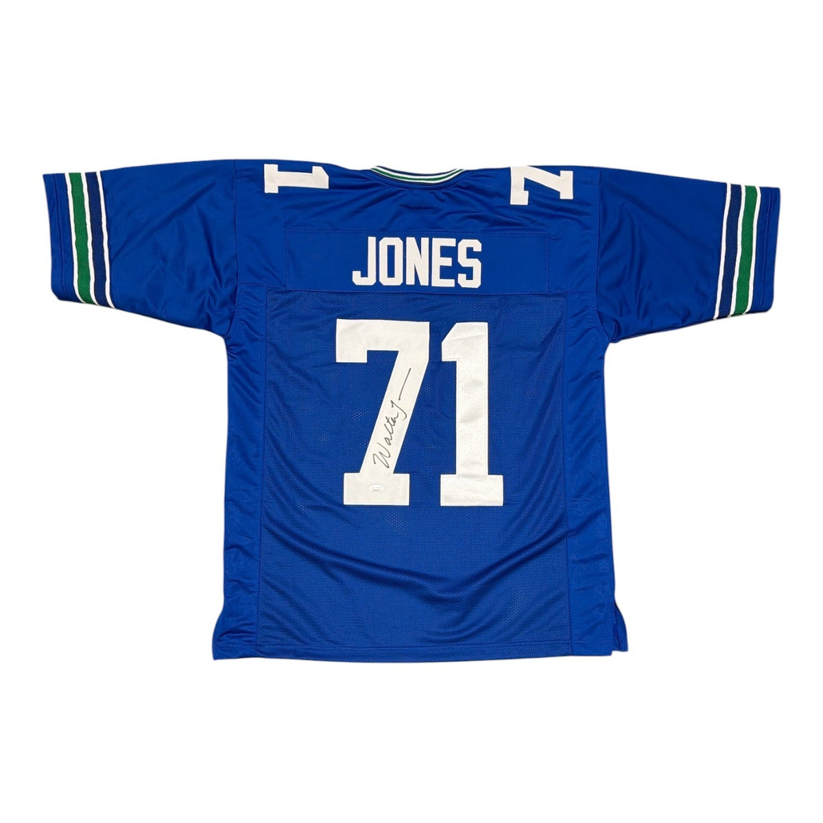 Walter Jones Signed Seattle Seahawks Custom Jersey
