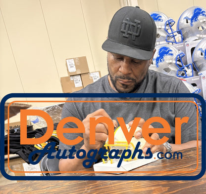 Jerome Bettis Signed Pittsburgh Steelers Retro Mini Helmet