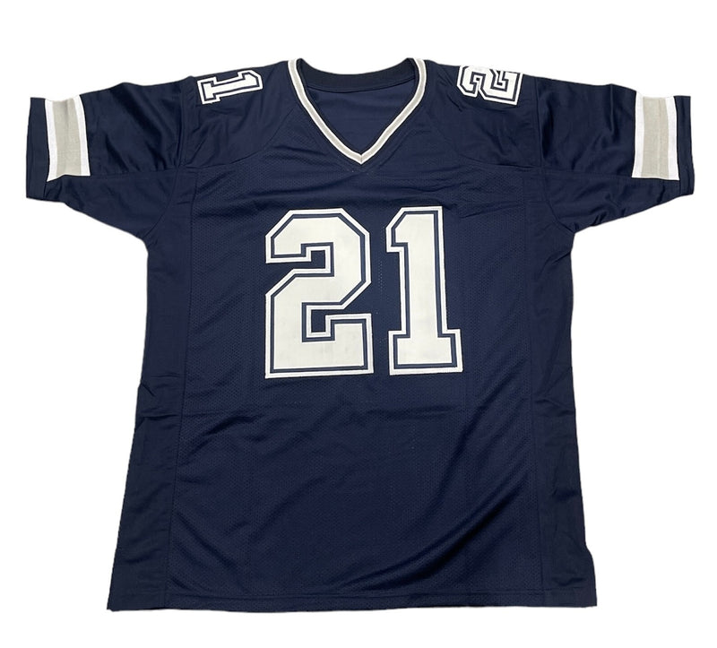 Ezekiel Elliott Signed Dallas Cowboys Custom Football Jersey
