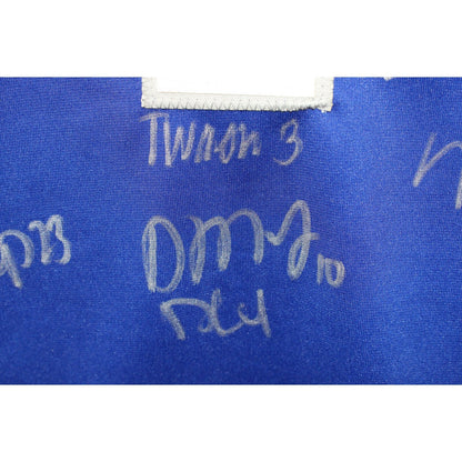 John Calipari & Kentucky Wildcats Team Signed 2021-22 Basketball Jersey
