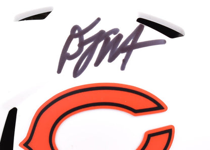 DJ Moore Autographed Chicago Bears Lunar Speed Mini Helmet