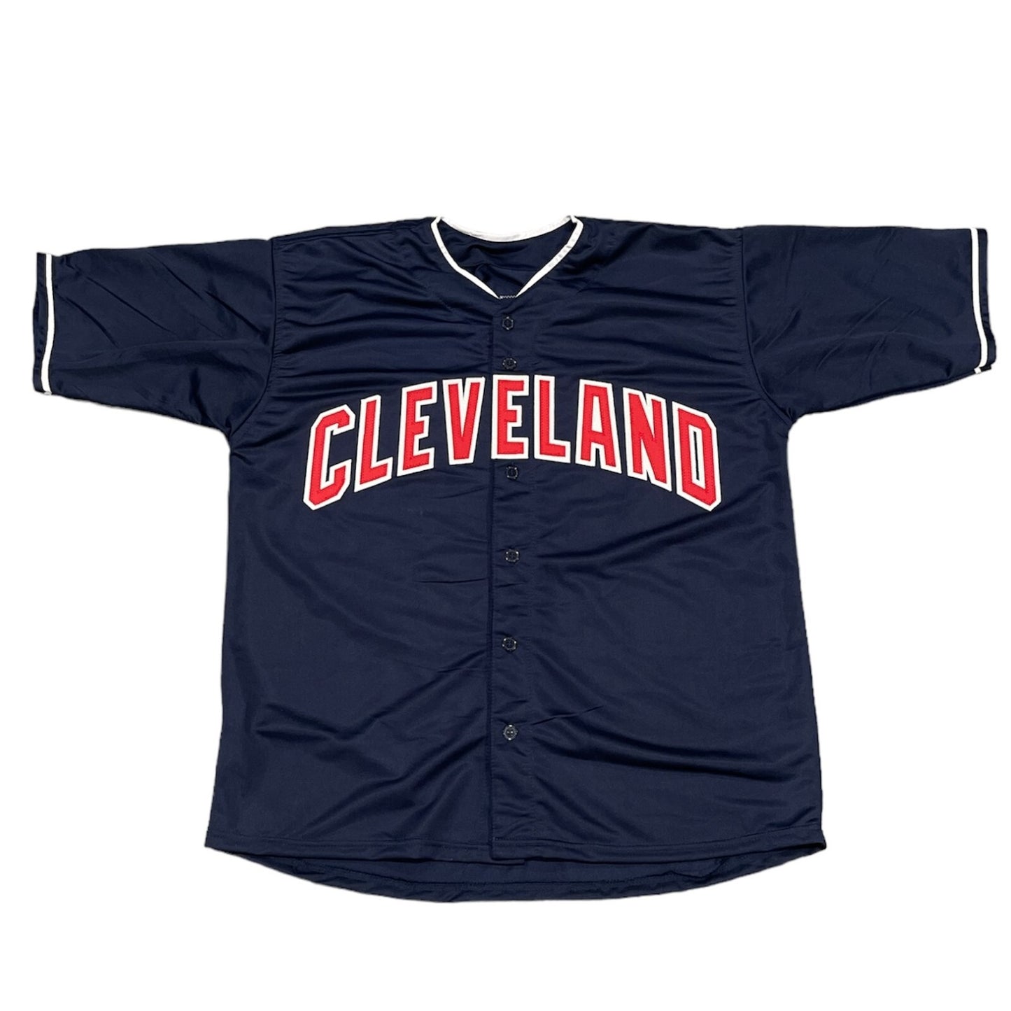 Omar Vizquel Autographed Cleveland Custom Jersey (11x Gold Glove)