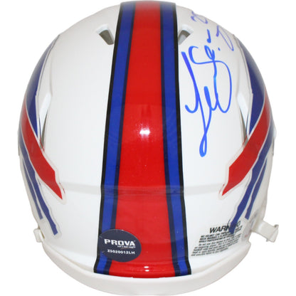 LeSean McCoy Autographed Buffalo Bills Speed Mini Helmet Beckett