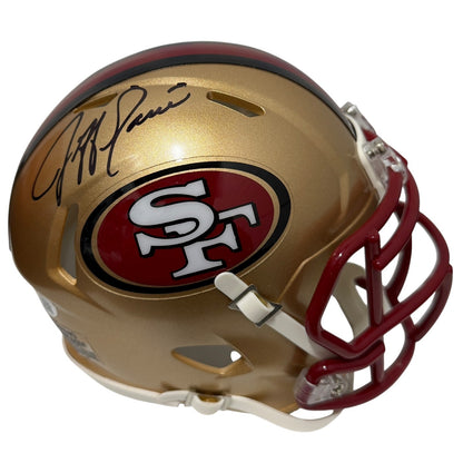 Jeff Garcia Signed San Francisco 49ers Throwback Mini Helmet (JSA COA)