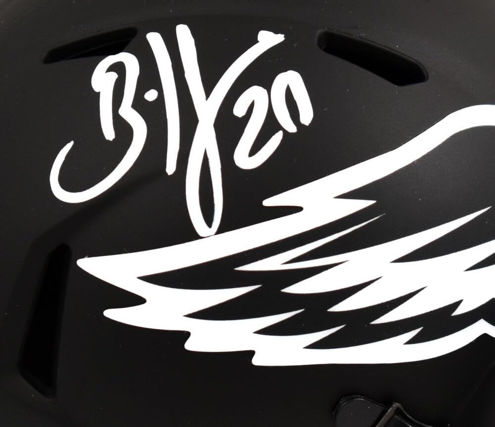 Brian Dawkins Philadelphia Eagles Signed Eclipse Speed Mini Helmet