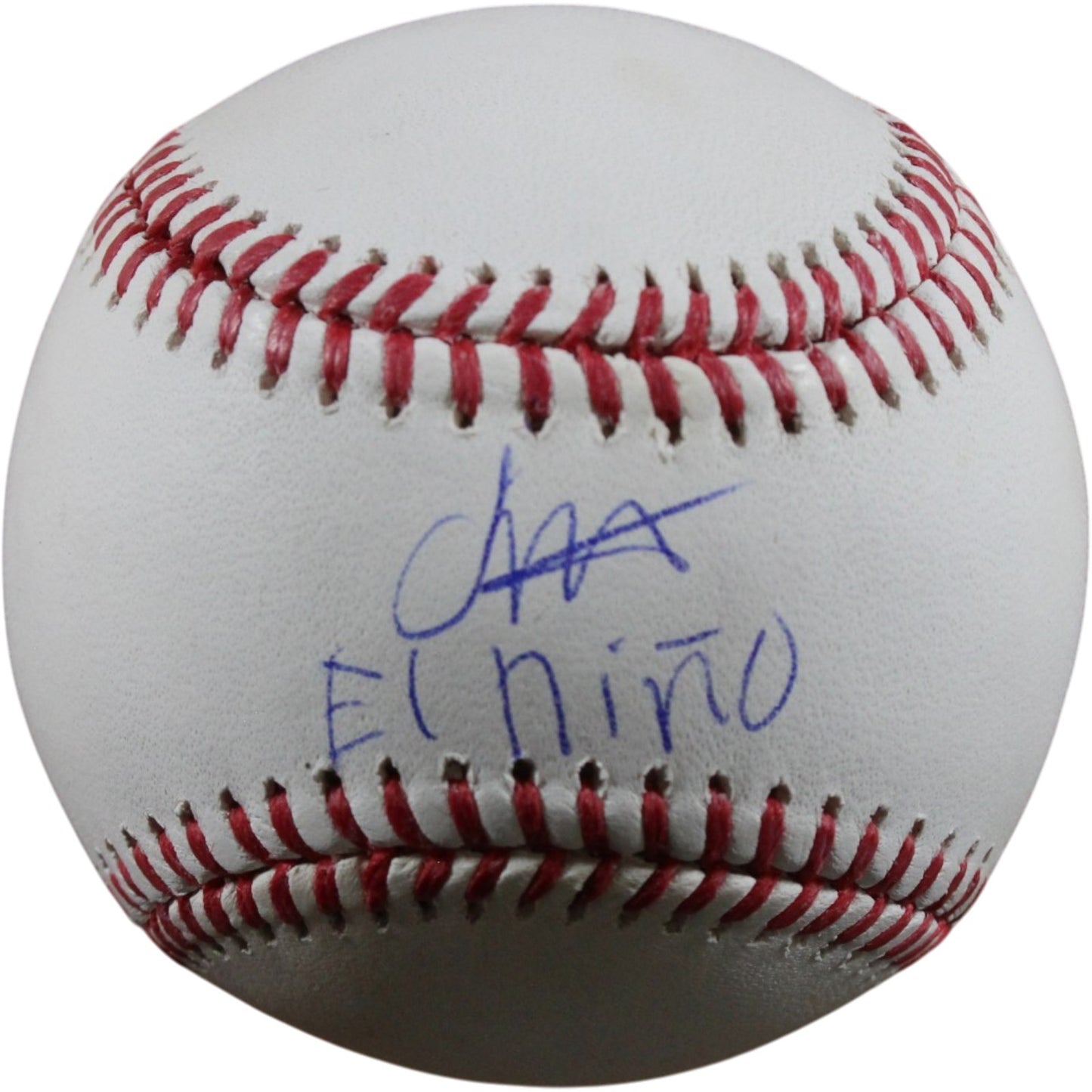 Jesus Made Signed Milwaukee Brewers Official MLB Baseball - El Nino