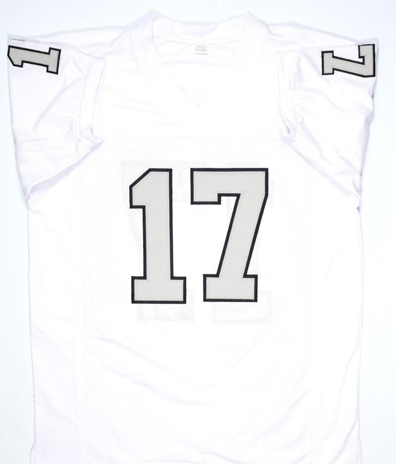 Davante Adams Signed White and Gray Custom Jersey