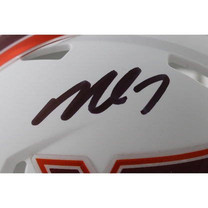 Michael Vick Signed Virginia Tech Hokies Speed White Mini Helmet