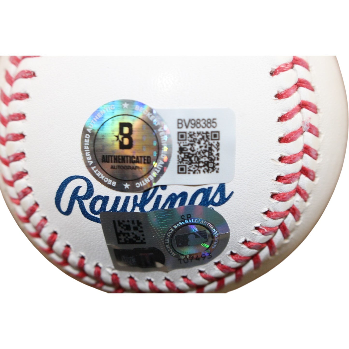Jackson Chourio Autographed Milwaukee Brewers Official Major League Baseball