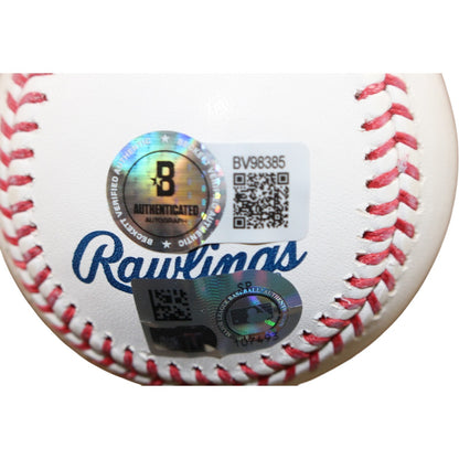 Jackson Chourio Autographed Milwaukee Brewers Official Major League Baseball