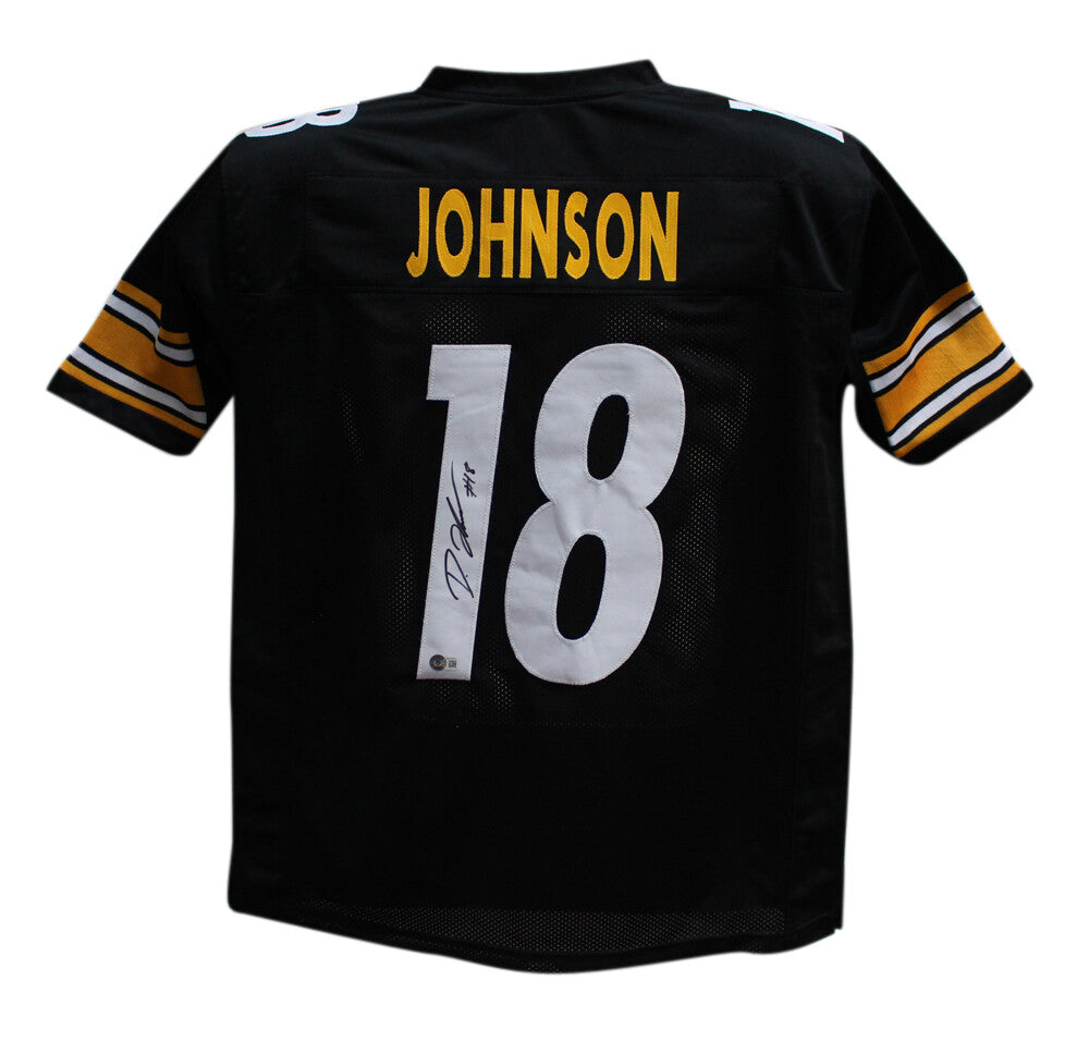 Diontae Johnson Autographed Pittsburgh Steelers Style Custom Football Jersey