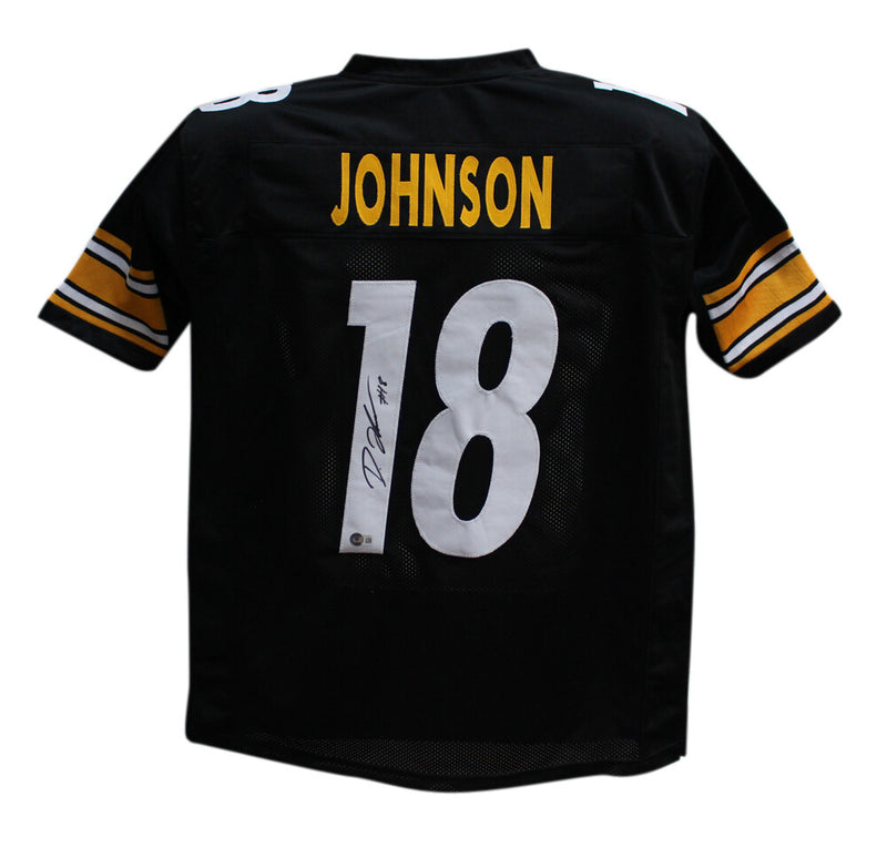 Diontae Johnson Autographed Pittsburgh Steelers Style Custom Football Jersey