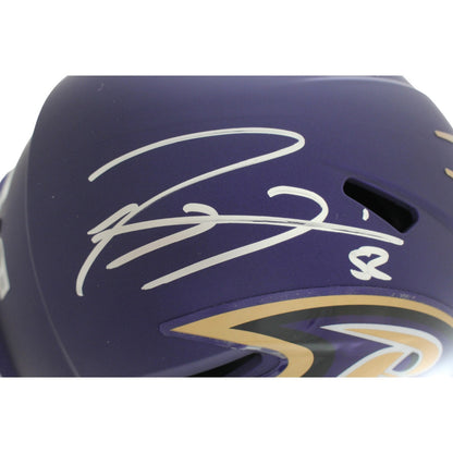 Ray Lewis Signed Baltimore Ravens Full Size Helmet - 2026 Alternate