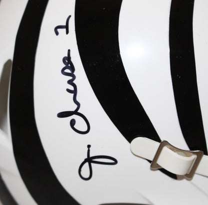 Ja'Marr Chase Cincinnati Bengals Autographed Alternate Speed Mini Helmet