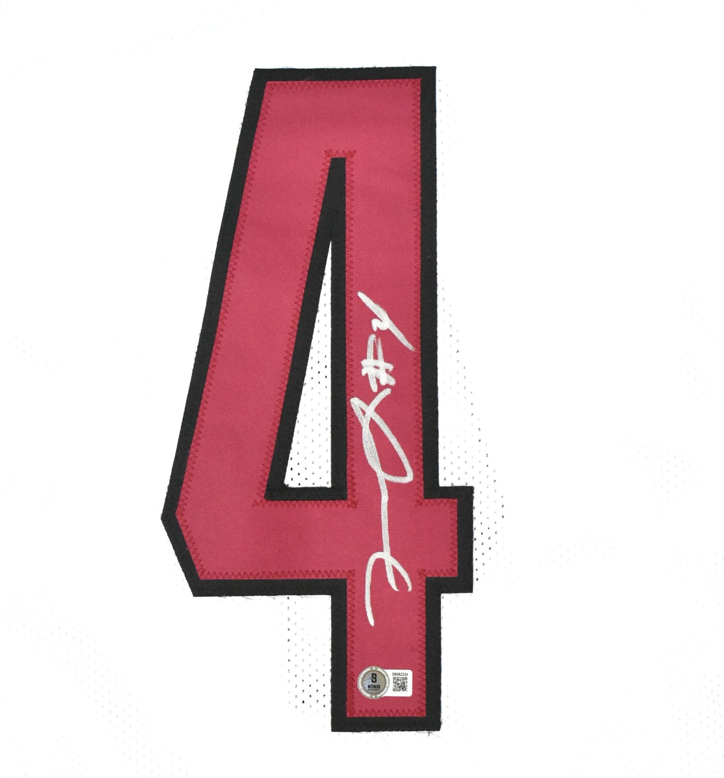 Frankie Luvu Signed Washington Commanders White Custom Jersey