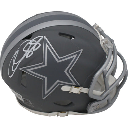 CeeDee Lamb Signed Dallas Cowboys Slate Mini Helmet
