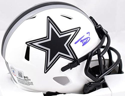 Trevon Diggs Signed Dallas Cowboys Lunar Speed Mini Helmet