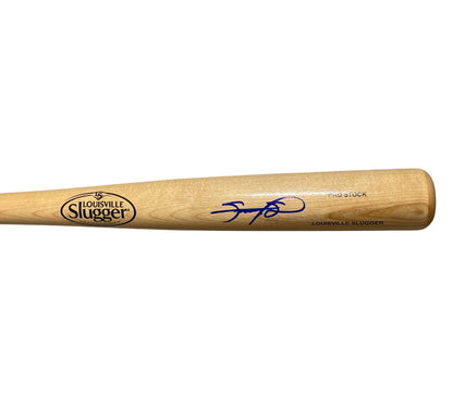 Sammy Sosa Signed Louisville Slugger Natural Bat Beckett BAS