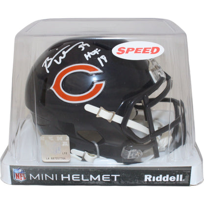 Brian Urlacher Signed Chicago Bears HOF Mini Helmet Beckett