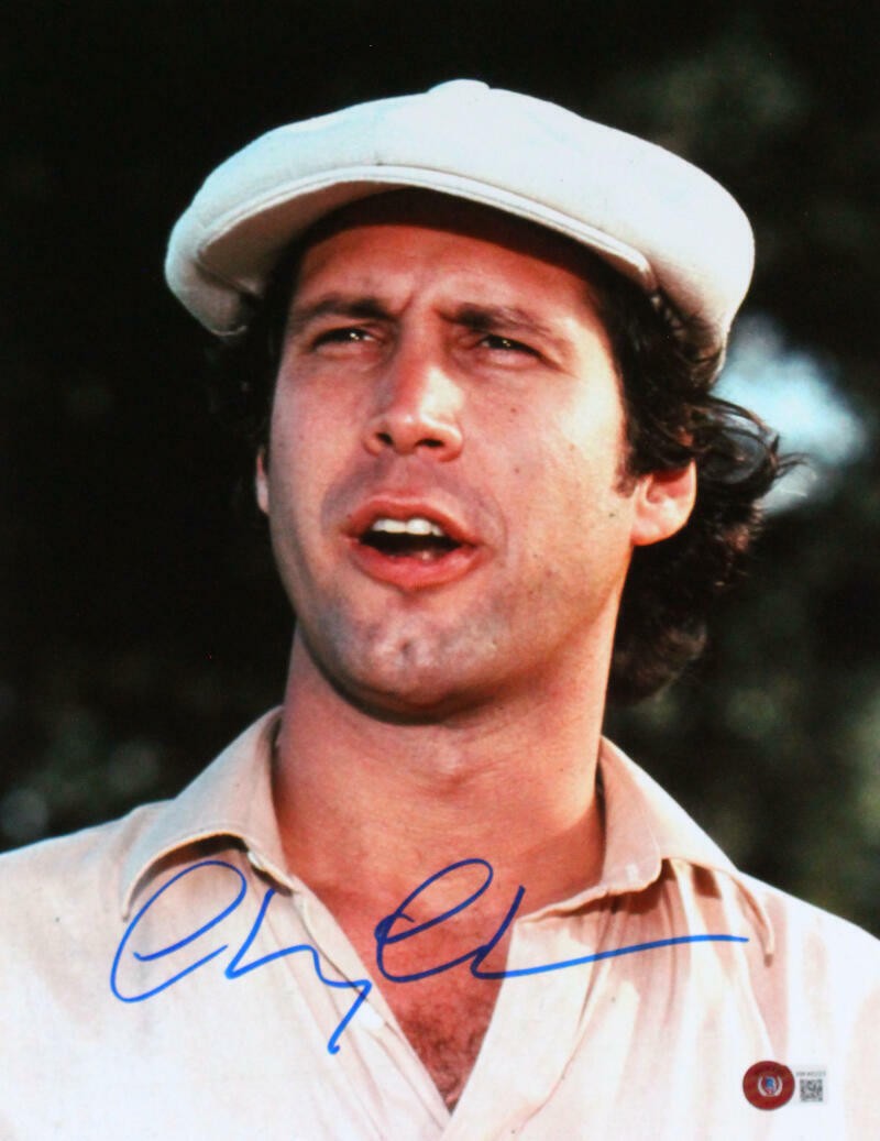 Chevy Chase Signed Caddyshack 11x14 Photo