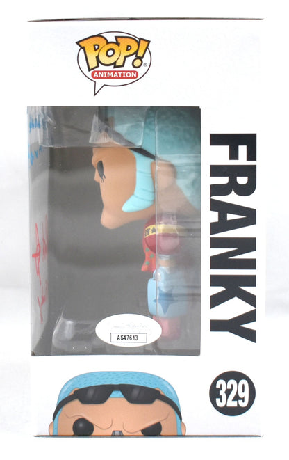 Patrick Seitz Signed One Piece Franky Funko Pop #329