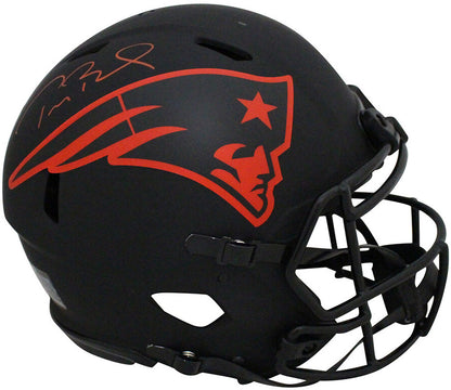 Tom Brady Signed Patriots Full Size Authentic Eclipse Speed Helmet