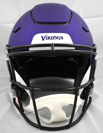 Justin Jefferson Autographed Minnesota Vikings SpeedFlex Helmet