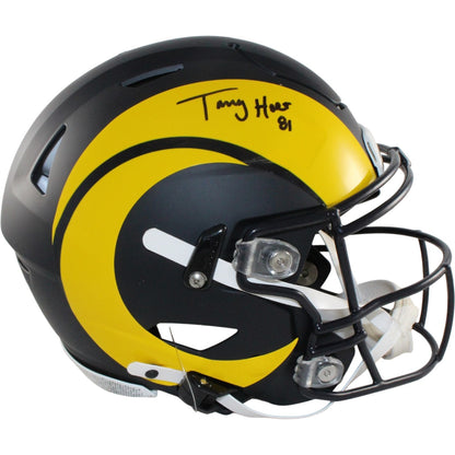 Torry Holt Signed St. Louis Rams SpeedFlex Rivalries Full Size Helmet