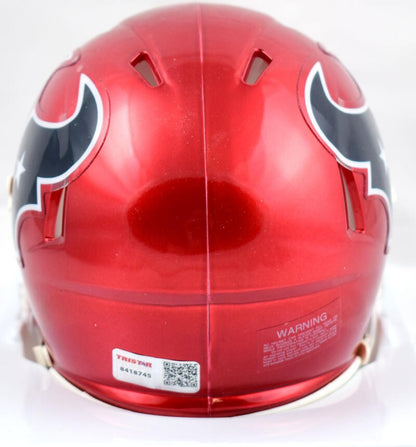 Dameon Pierce Autographed Houston Texans Flash Speed Mini Helmet