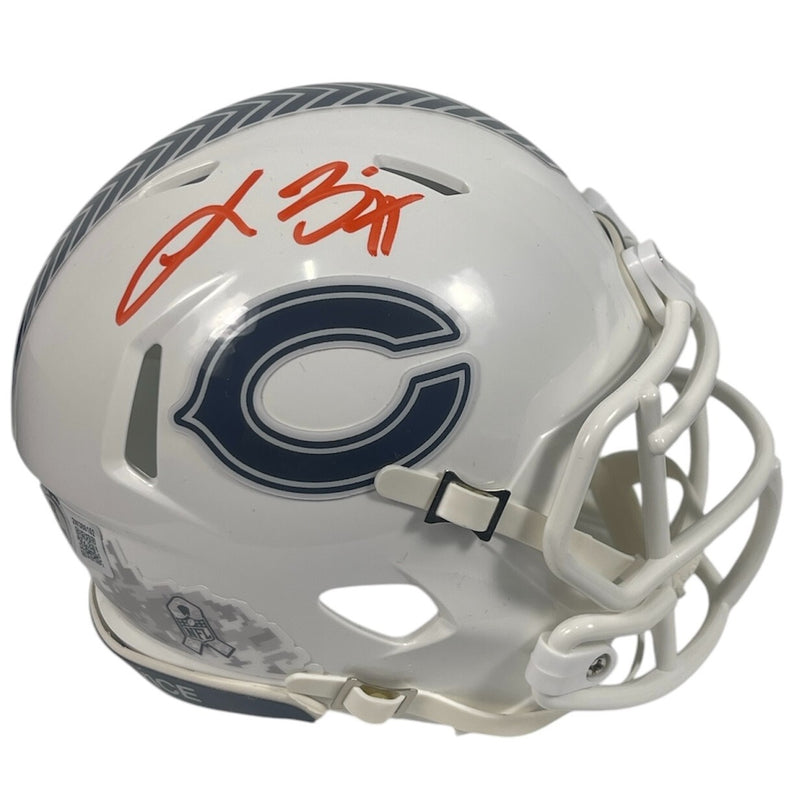 Lance Briggs Signed Chicago Bears Salute to Service 2024 Mini Helmet