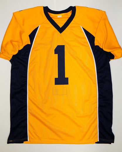 DeSean Jackson Signed Gold Custom College Style Jersey