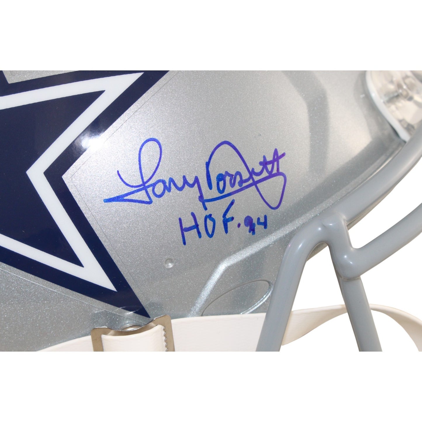 Tony Dorsett Dallas Cowboys Autographed Authentic Throwback Helmet