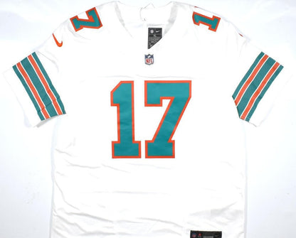 Jaylen Waddle Signed Miami Dolphins Nike Vapor Limited Jersey - White