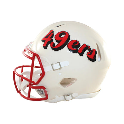 George Kittle Autographed San Francisco 49ers Proline Retro Helmet