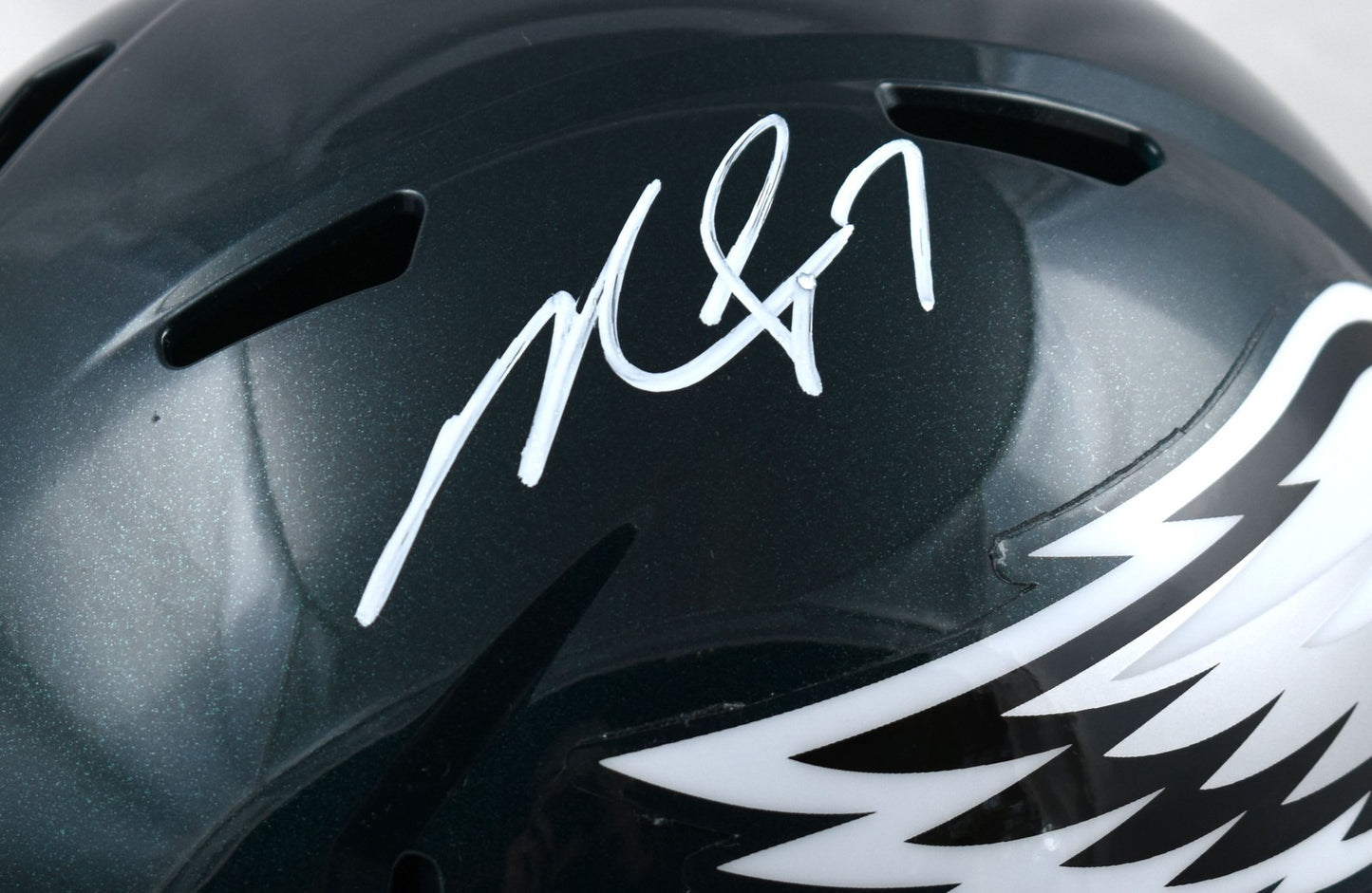Michael Vick Signed Philadelphia Eagles Full Size Replica Helmet