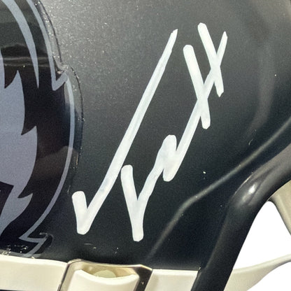 Trey Hendrickson Signed Baltimore Ravens Alternate Mini Helmet