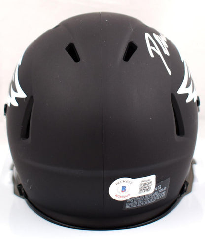 D'Andre Swift Signed Philadelphia Eagles Eclipse Speed Mini Helmet