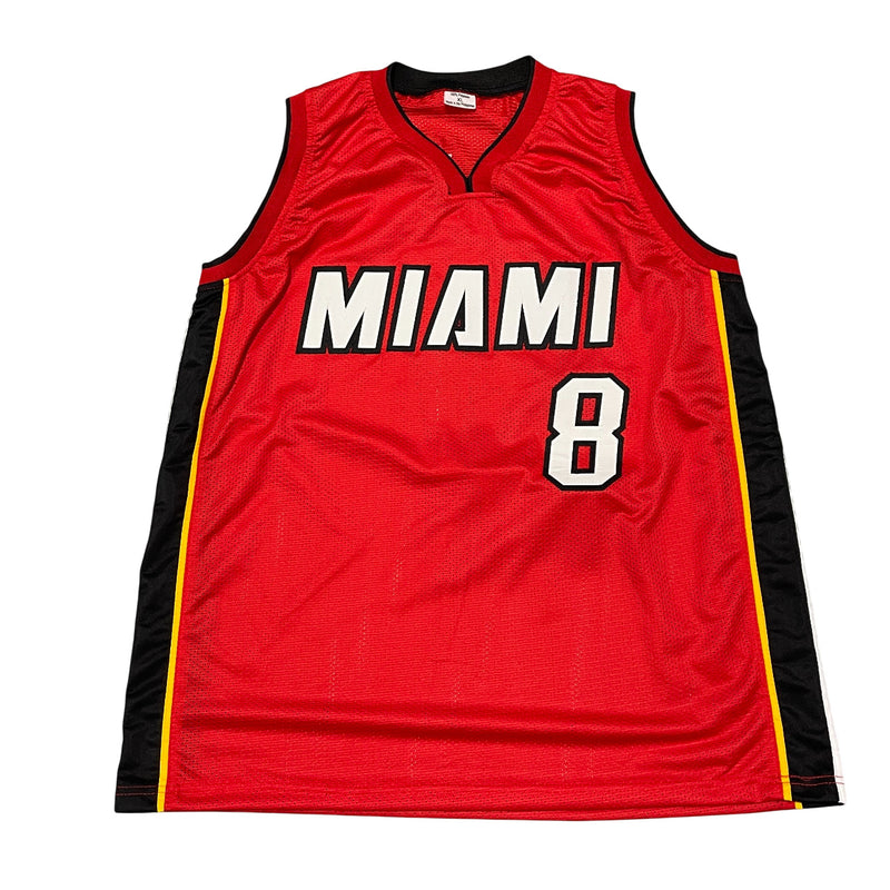 Antoine Walker Signed Miami Heat Custom Jersey (06 Champs) BAS