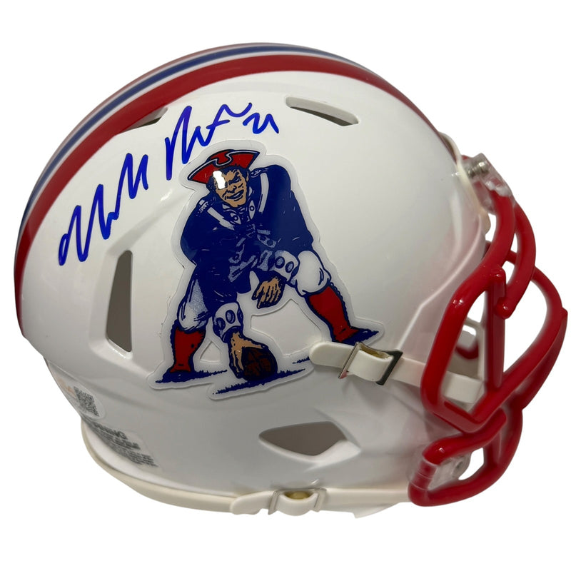 Malcolm Butler Signed New England Patriots Mini Helmet