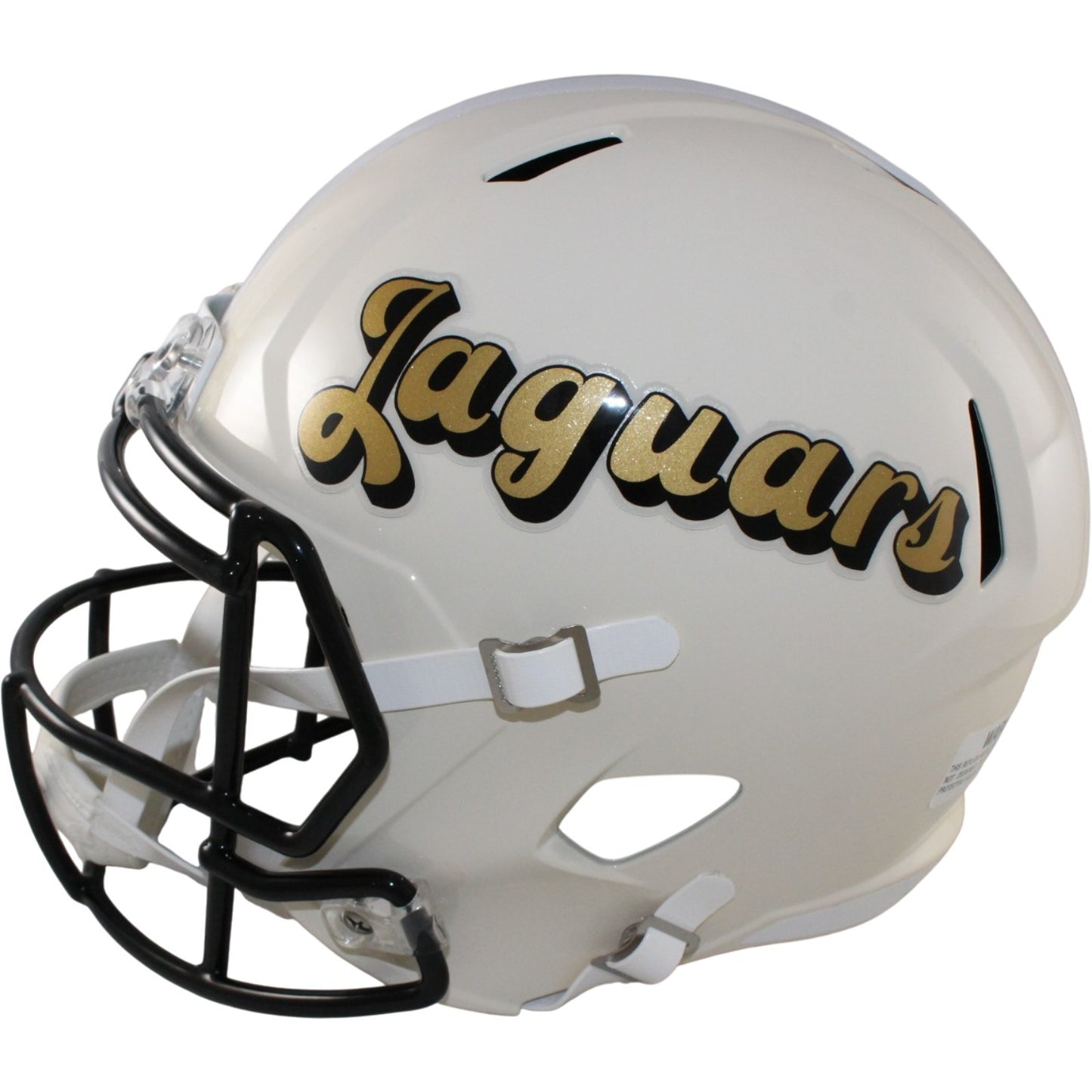 Travis Hunter Autographed Jacksonville Jaguars Full Size Retro Helmet