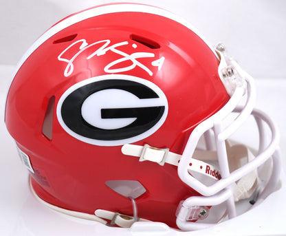 Champ Bailey Signed Georgia Bulldogs Mini Helmet