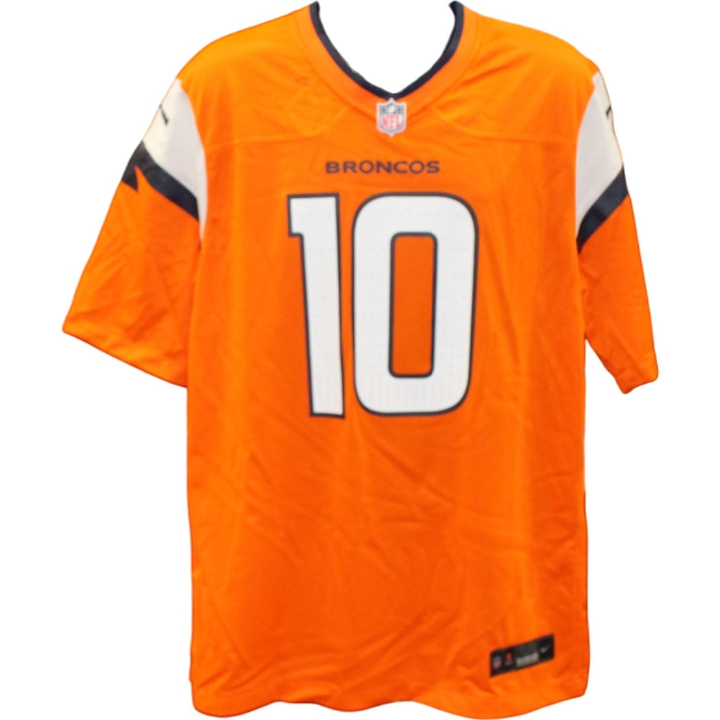 Bo Nix Autographed Denver Broncos Orange Nike Jersey