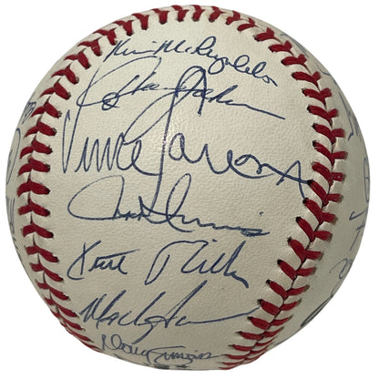 1991 New York Mets Team Signed Autographed Baseball (JSA LOA)
