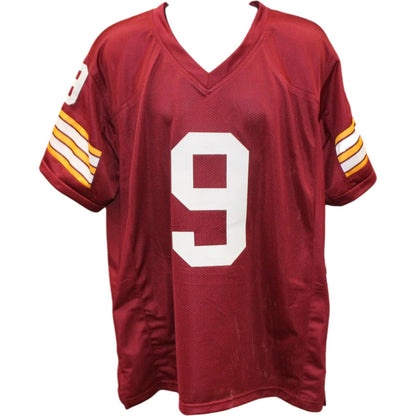 Sonny Jurgensen Autographed Washington Red Custom Jersey