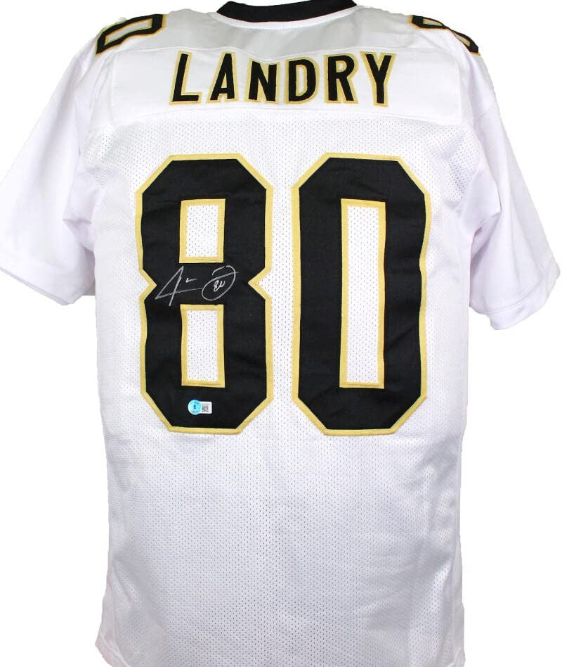 Jarvis Landry Autographed White Custom Football Jersey