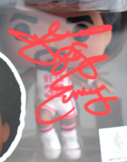 Julius Erving Signed New York Nets Funko Pop Figurine #107