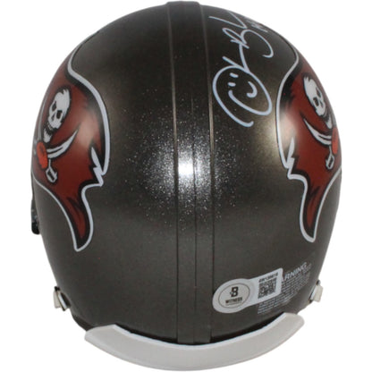 Derrick Brooks Signed Tampa Bay Buccaneers VSR4 Mini Helmet (HOF)