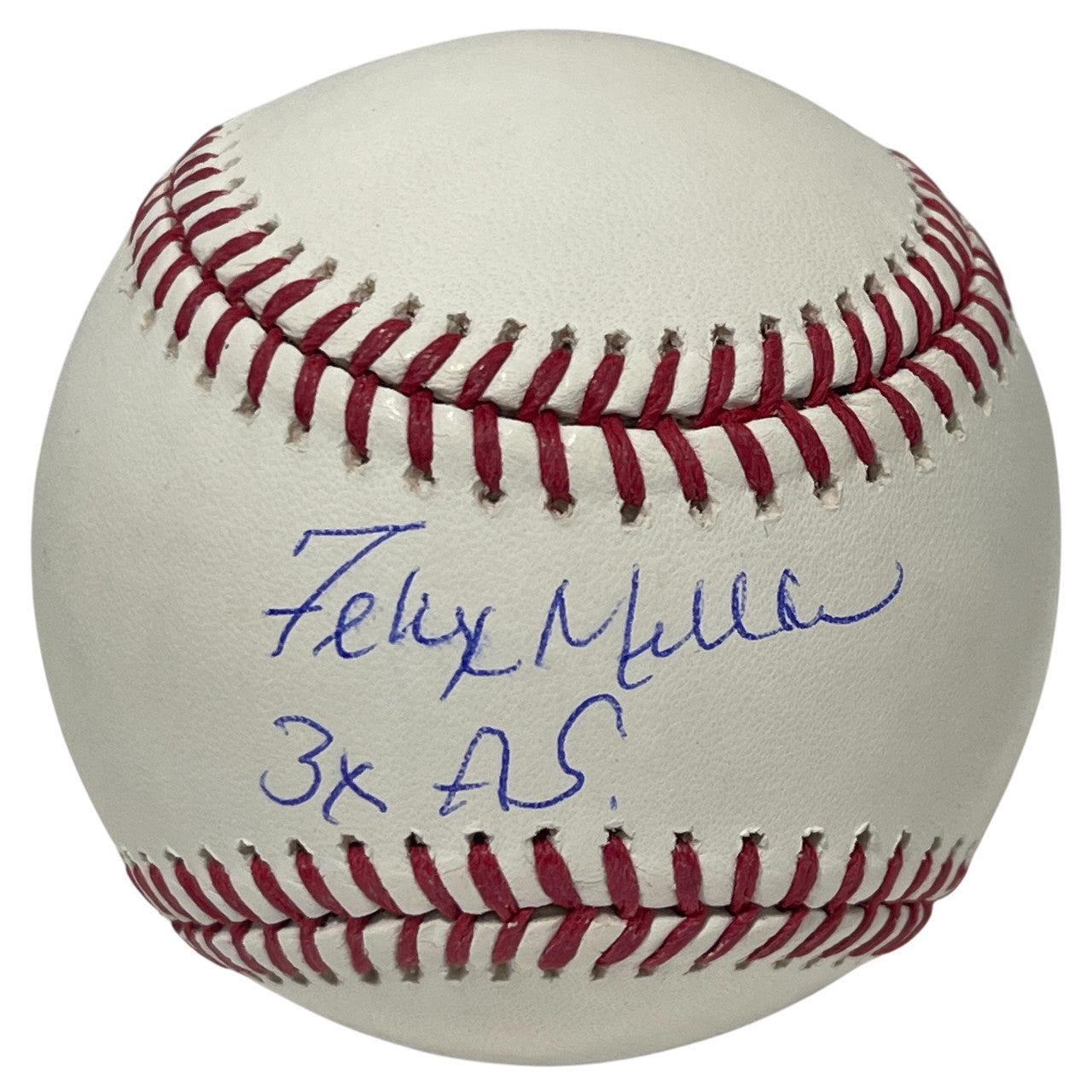 Felix Millan Autographed Official Major League Baseball (3x AS)